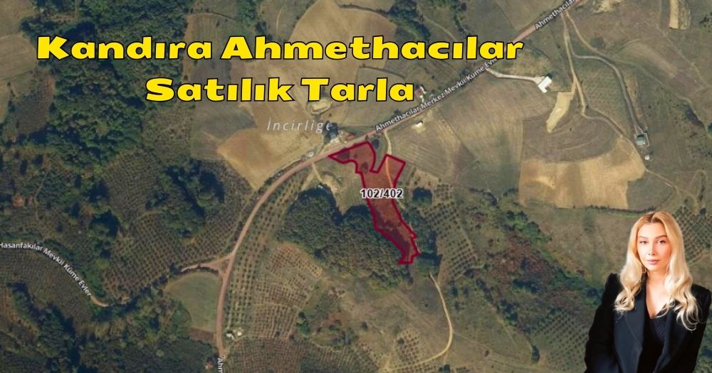 Kandıra Ahmethacılar Ana Yola Cephe 4.917 m² Satılık Tarla