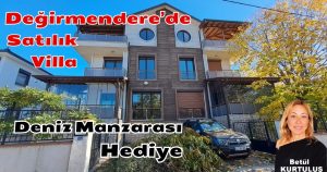 İzmit Değirmendere Topçular’da Deniz Manzarası Hediyeli Villa