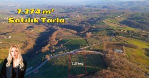 İzmit Akmeşe Yola Cepheli 7.274 m² Satılık Tarla