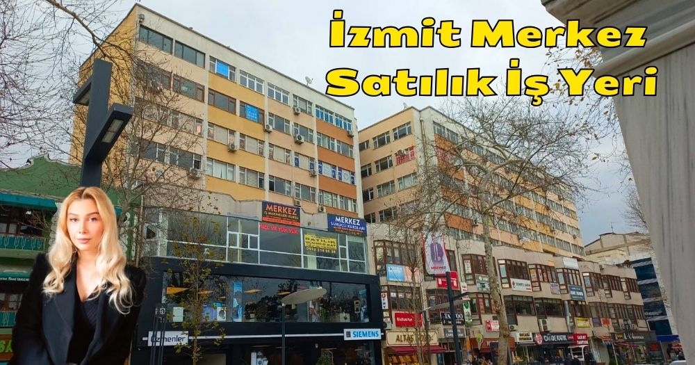 İzmit Belediye İş Hanı 44 m² 1+1 Satılık İş Yeri