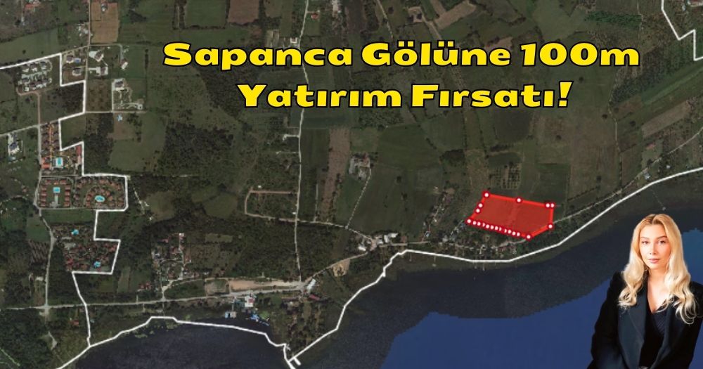 Kartepe Uzuntarla’da 27.442 m² Göle 100 Metre Satılık Tarla