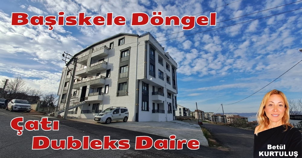 Başiskele Döngel’de Satılık 4+1 Çatı Dubleksi