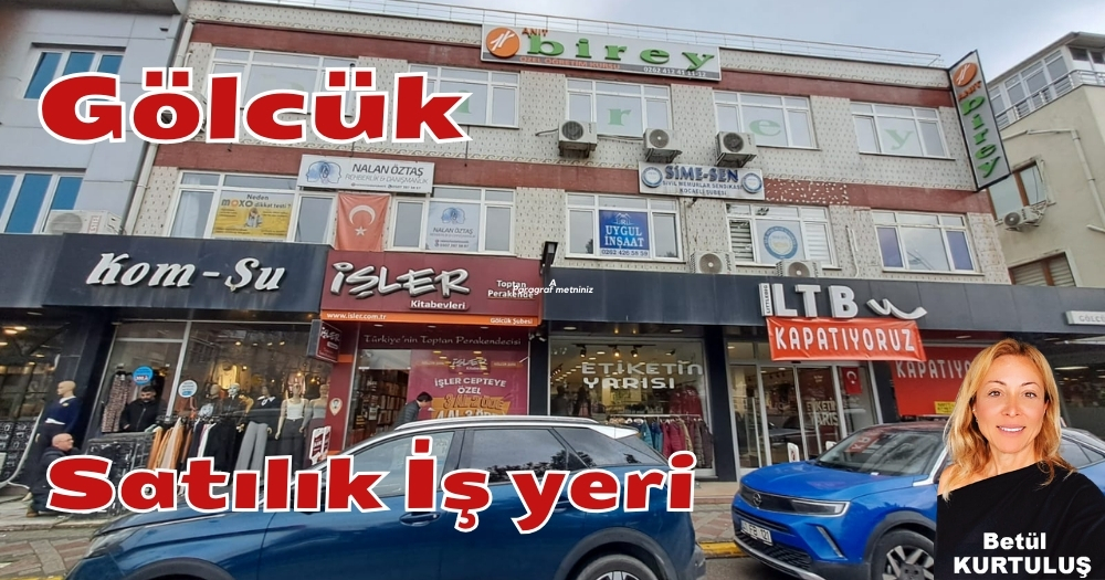 Gölcük Merkez Satılık İşyeri Ofis