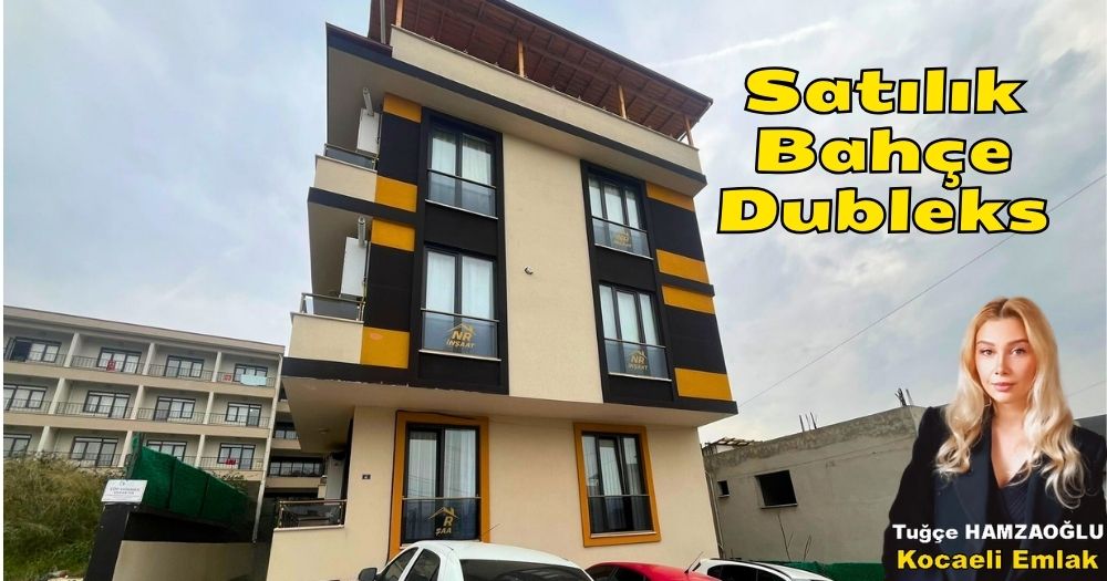 İzmit Turgut Mahallesi 3+1 Satılık Bahçe Dubleks Daire