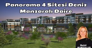 Başiskele’de Panorama 4 Sitesi Deniz Manzaralı Fırsat Daire