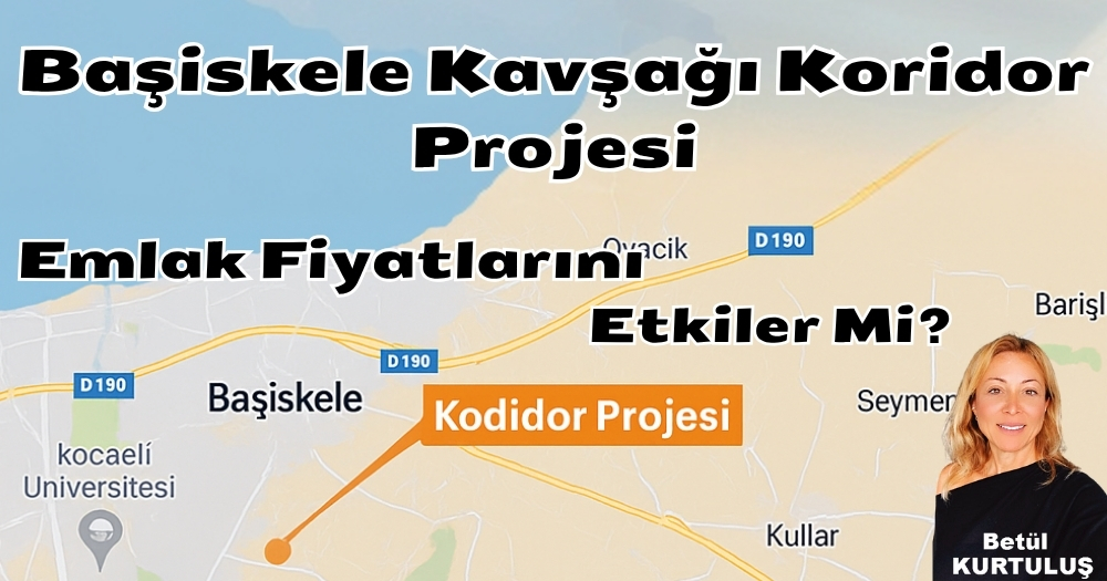 Başiskele’de Ulaşımı Değiştirecek Koridor Projesi Başladı