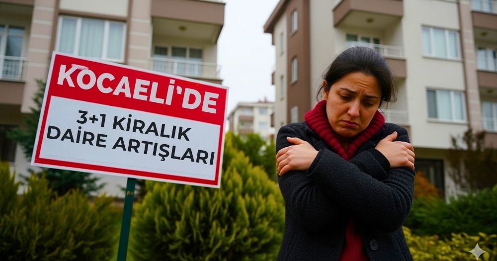 DİKKAT..! Kocaeli 3+1 Kiralık Dairelerde Aylık Artış