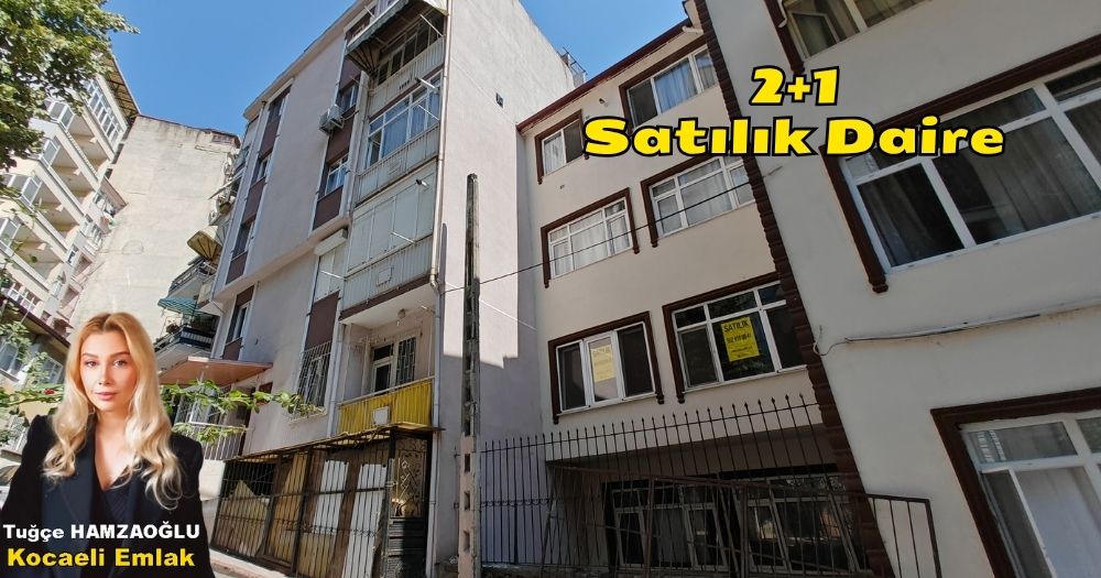 İzmit Kozluk Mahallesi’nde Satılık 2+1 Ara Kat Daire