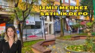 İzmit Çarşı’da Satılık 100 m2 Depo