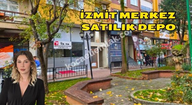 İzmit Çarşı’da Satılık 100 m2 Depo