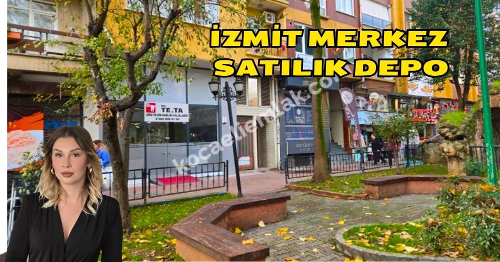 İzmit Çarşı’da Satılık 100 m2 Depo