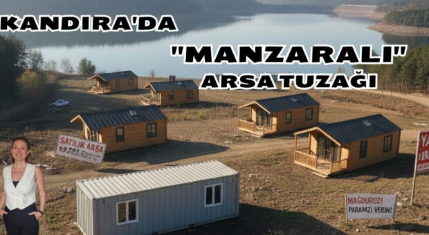 KANDIRA’DA “MANZARALI” ARSA TUZAĞI