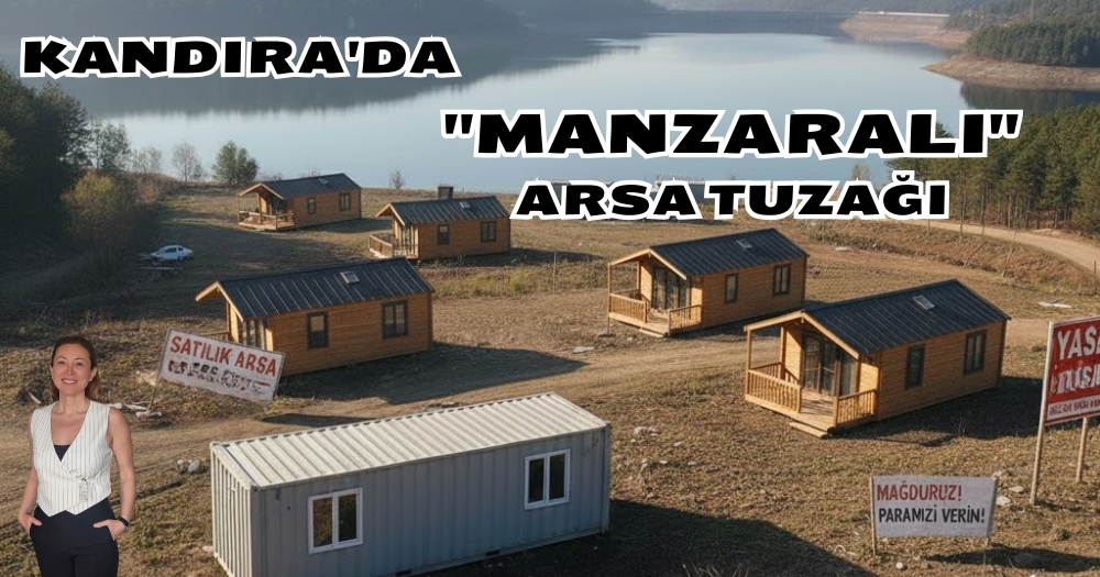 KANDIRA’DA “MANZARALI” ARSA TUZAĞI