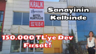 150 Bin TL İzmit Sanayi’de KİRALIK 600 m² Dev Bina