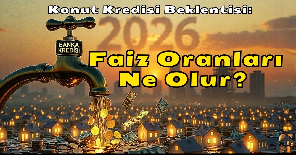 2026 Konut Kredisi Beklentisi: Faiz Oranları Ne Olur? İşte Uzman Tahminleri ve Fiyat Uyarısı