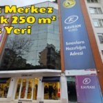 İnönü Caddesi’nde Teraslı, Kiralık 250 m² İş Yeri Fırsatı