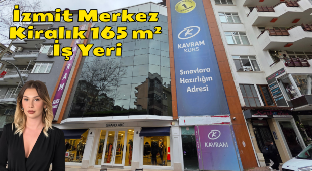 İnönü Caddesi TV 41 Sokak’ta Kiralık 165 m² İş Yeri