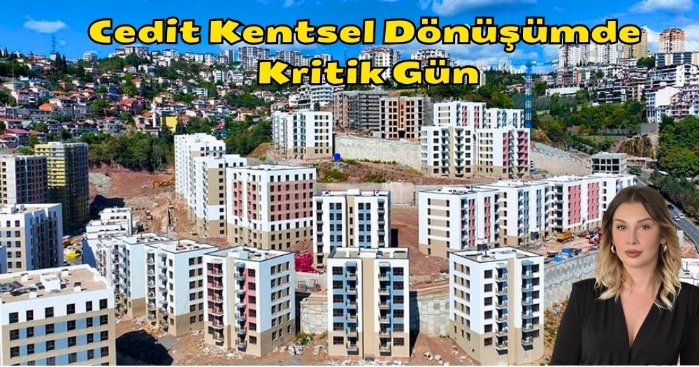 Cedit Kentsel Dönüşümde Kritik Gün: 1105 Konut Sahibini Buluyor
