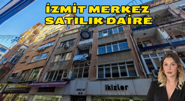 İzmit Merkez Full Yapılı 2+1 Ara Kat Satılık Daire