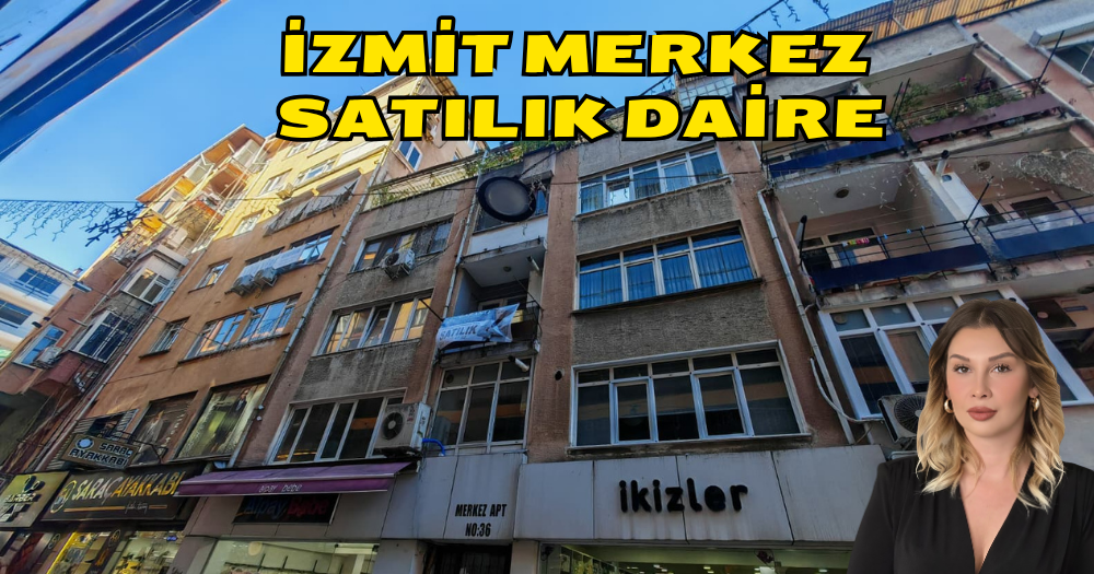 İzmit Merkez Full Yapılı 2+1 Ara Kat Satılık Daire