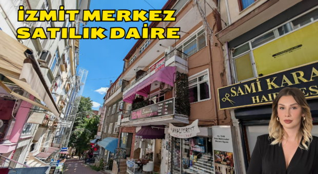 İzmit Merkez’de Geniş Teraslı 2+1 Satılık Daire