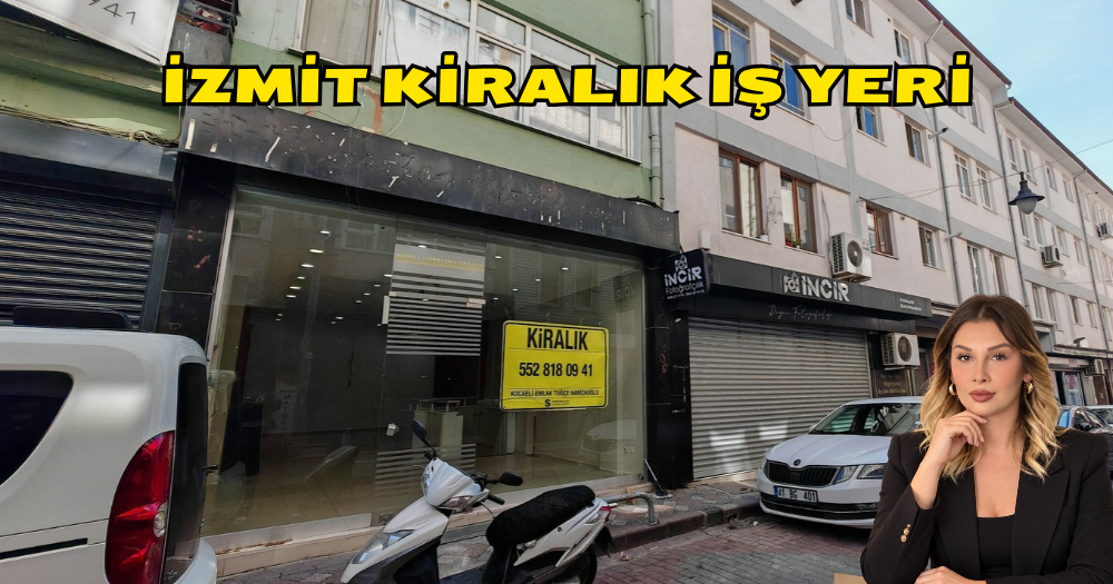 İzmit Merkez 105 m² Kiralık İş Yeri & Dükkan